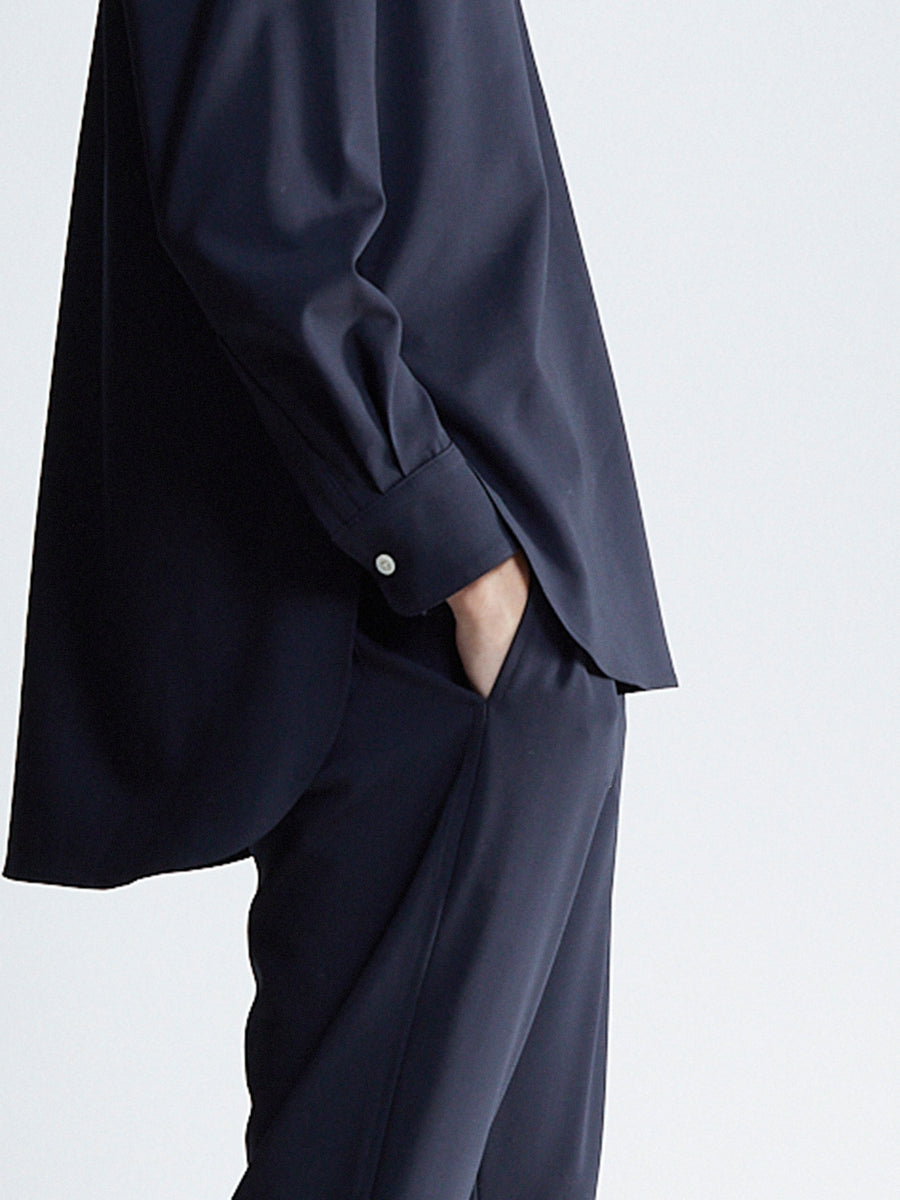 the-salting-classic-drawstring trouser-marine