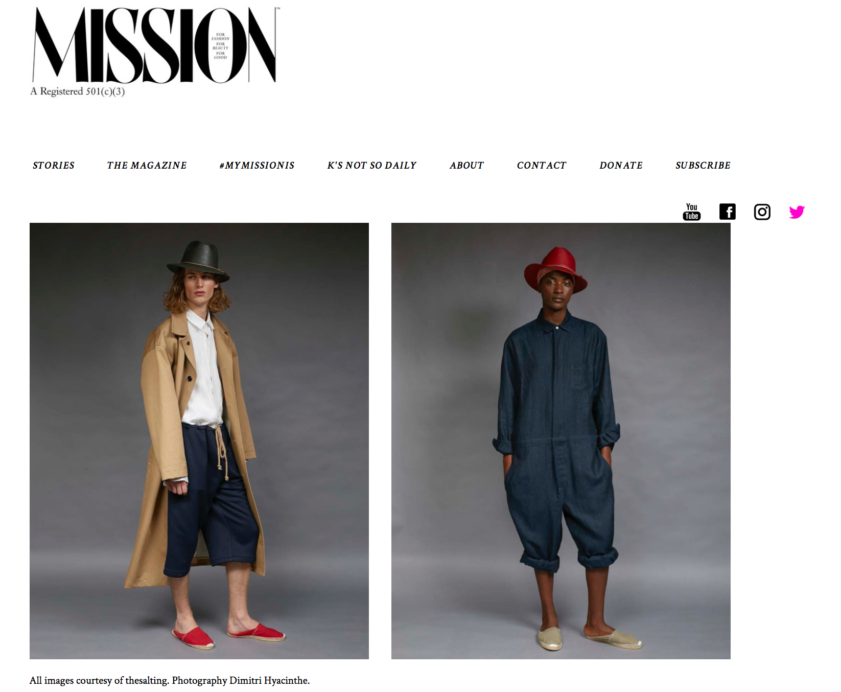 we're featured: mission magazine