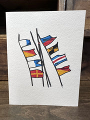 notecards: THE MARINA
