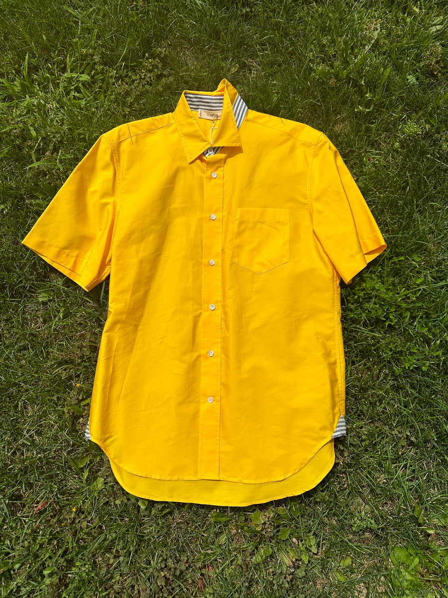 short sleeve shirt cadmium yellow