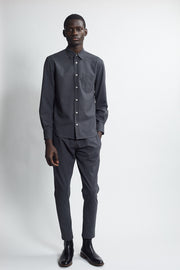 classic drawstring trouser - carbon