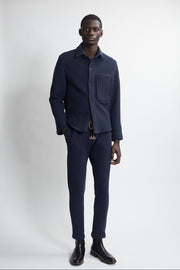 classic drawstring trouser - navy