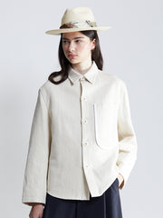 dock shirt jacket - natural