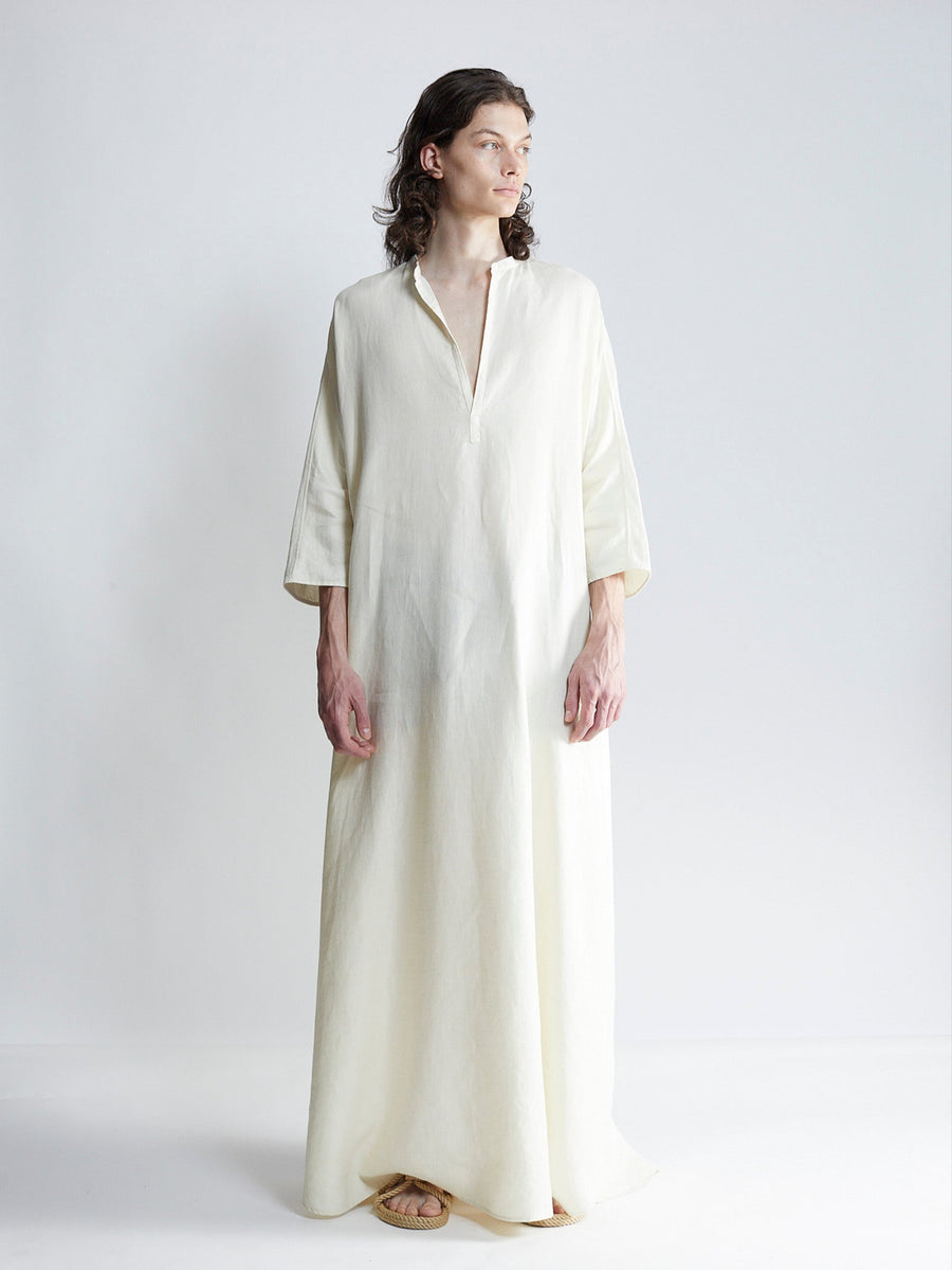 sojourn caftan - ivory