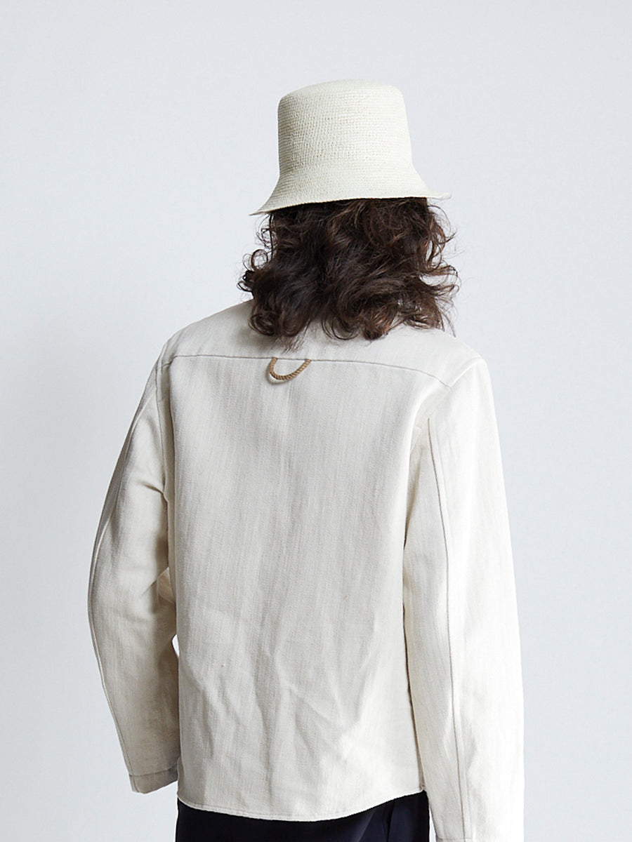 dock shirt jacket - natural