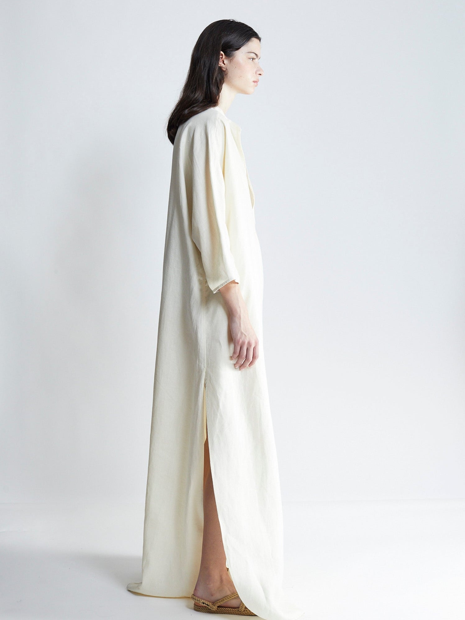 sojourn caftan - ivory