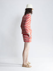 short short - boating stripe