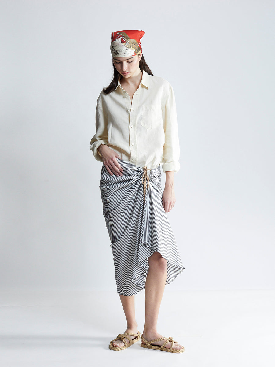 pareo - ticking stripe