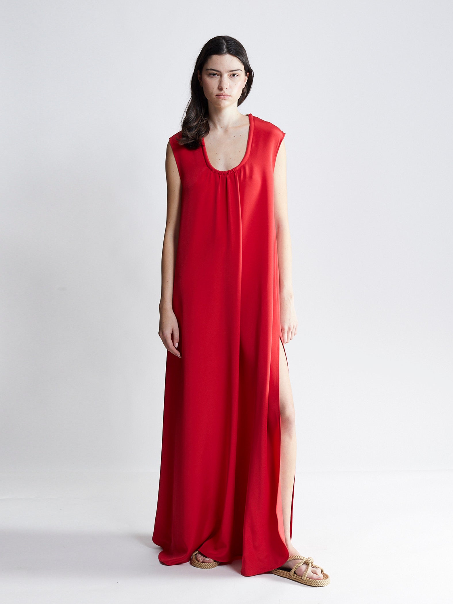 thesalting | silk column dress