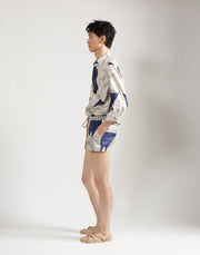 short short - regatta print