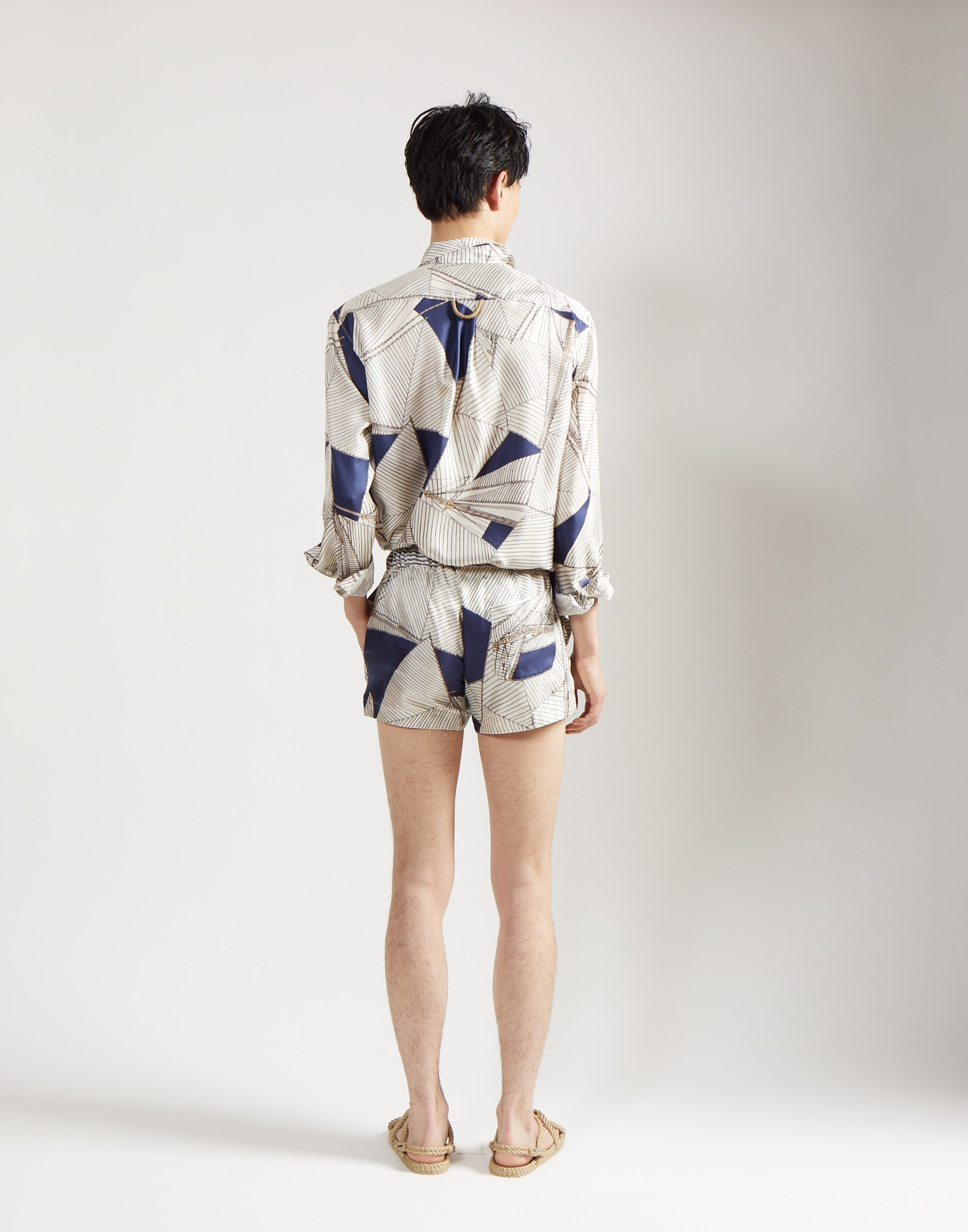 classic shirt - regatta print