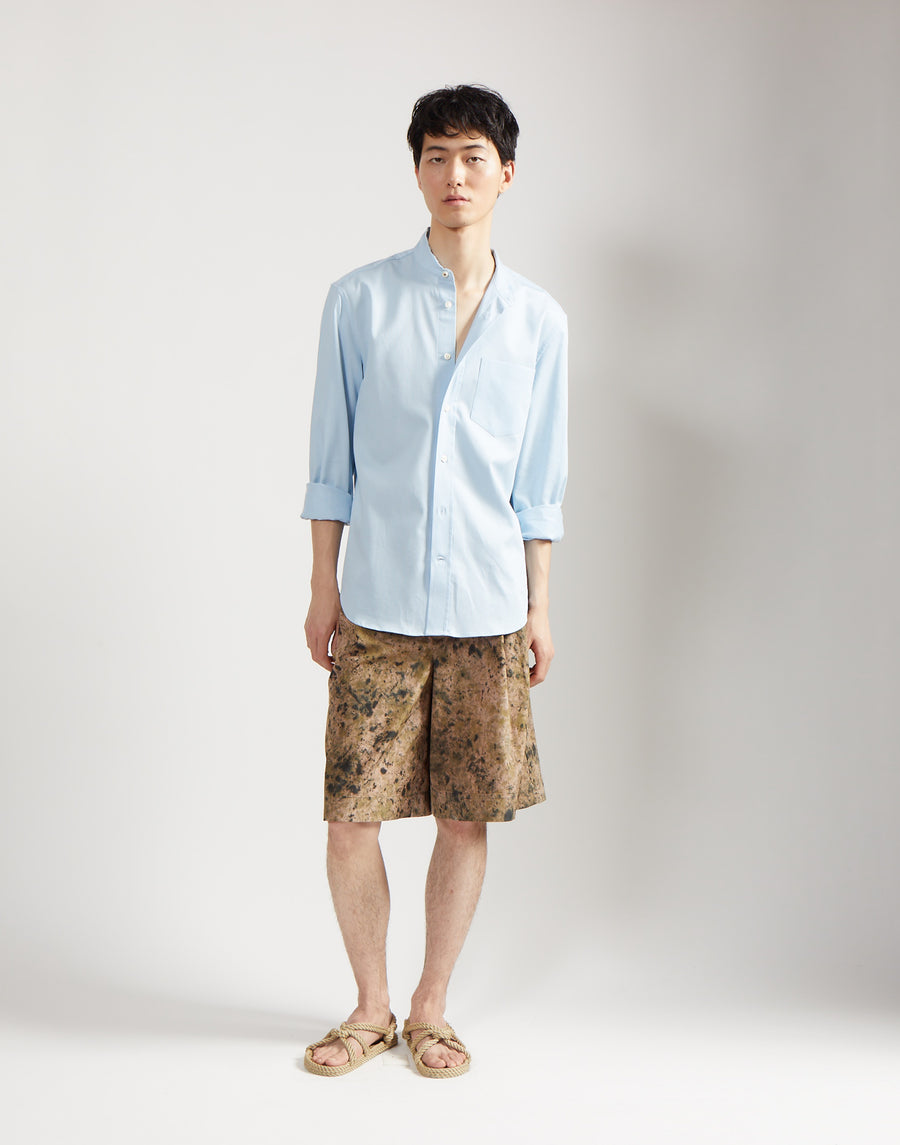 classic shirt - french blue cotton oxford