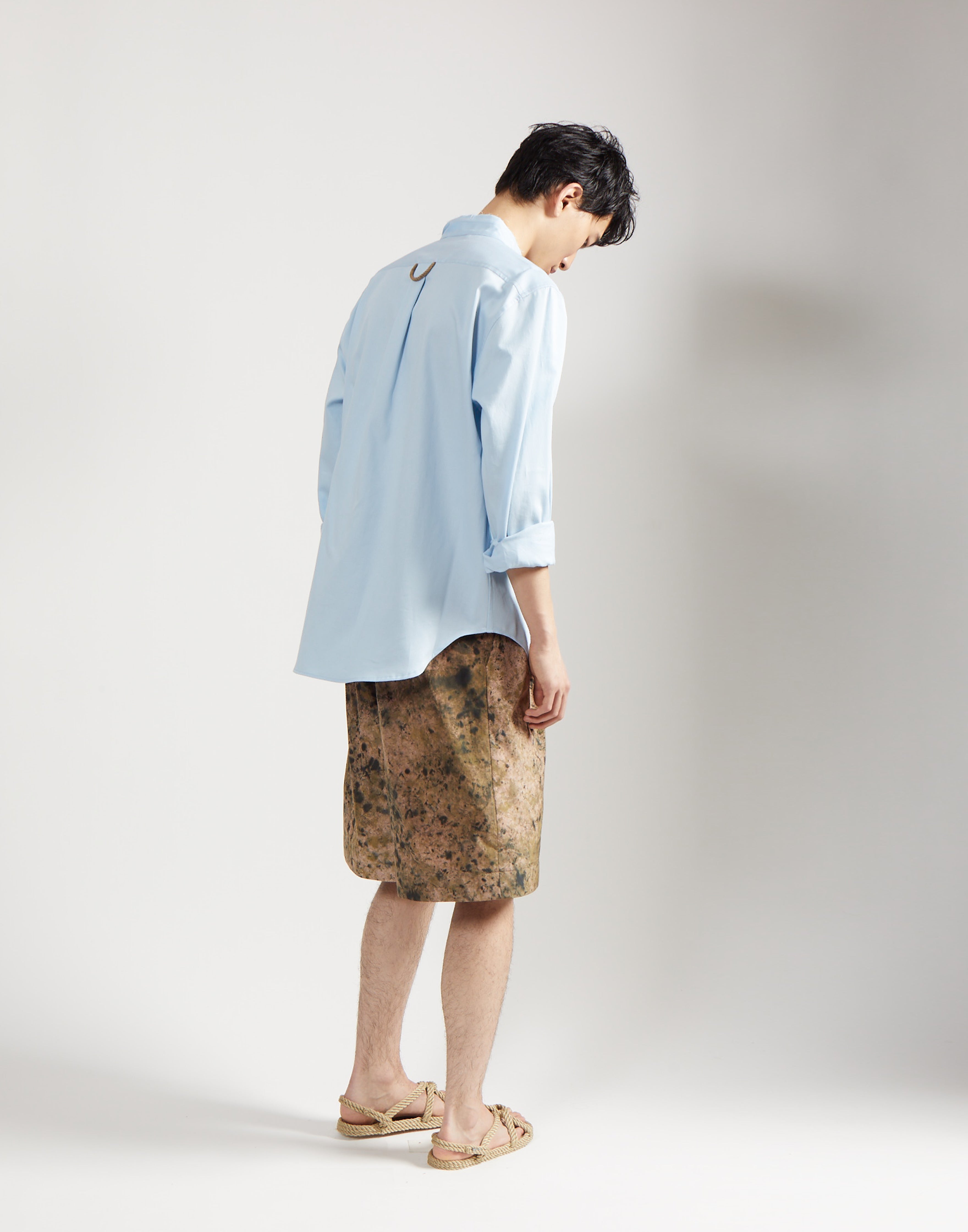 nick wooster custom collab walking short - camo