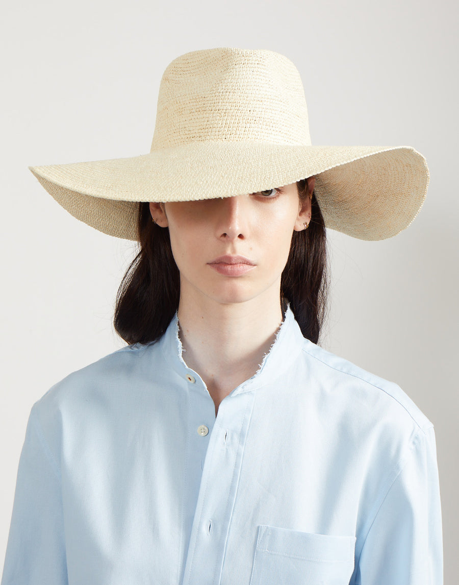 the gardener hat - straw
