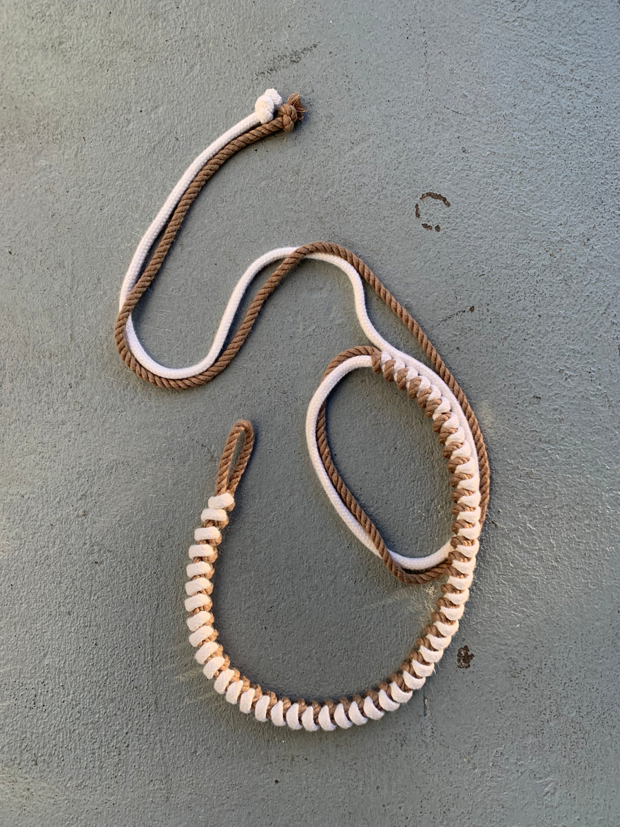 snake knot rope belt