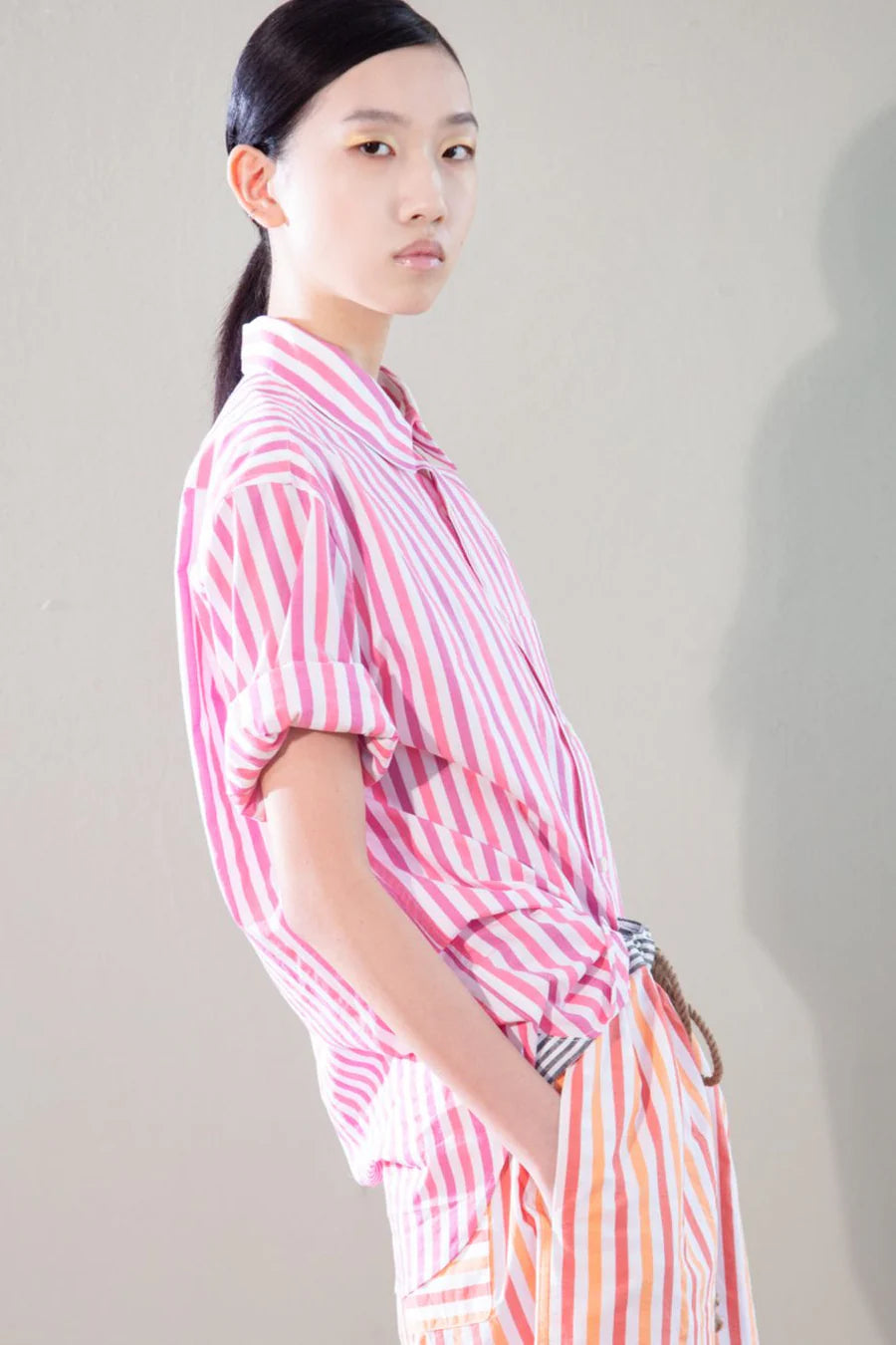 classic shirt azalea stripe