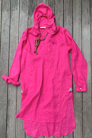 hoodie tunic azalea