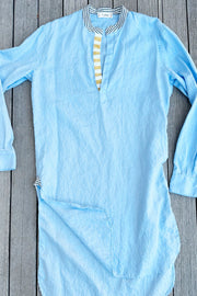 classic tunic sky blue