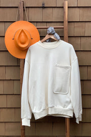 u pocket sweatshirt dune