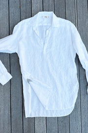 popover / collar salt white