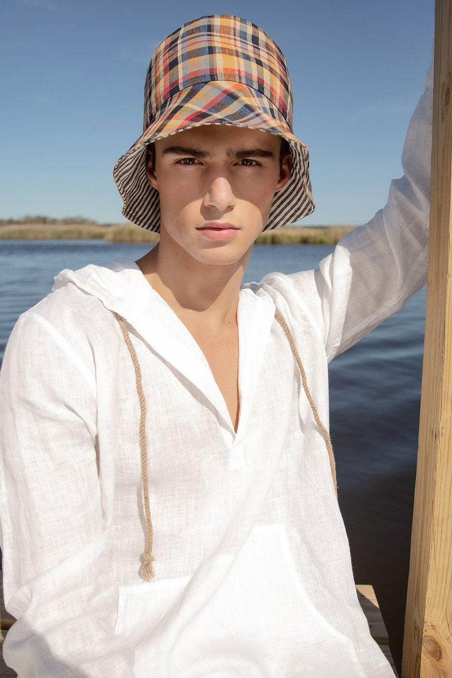 bucket hat madras
